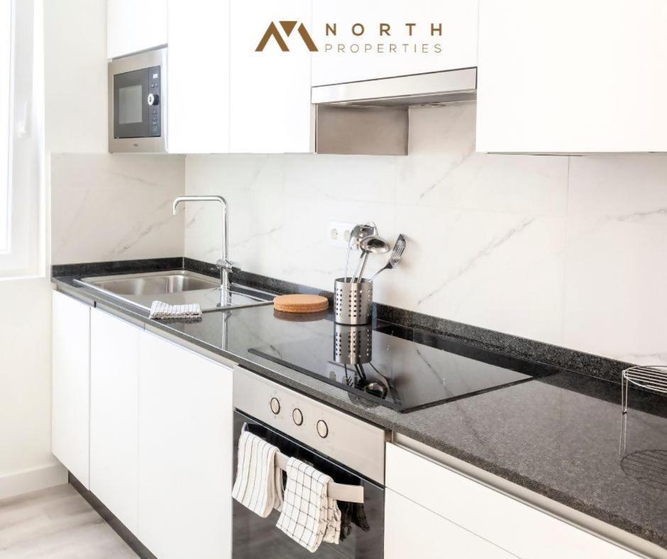 Apartamento Roncudo Planta Baja A Coruna Bagian luar foto